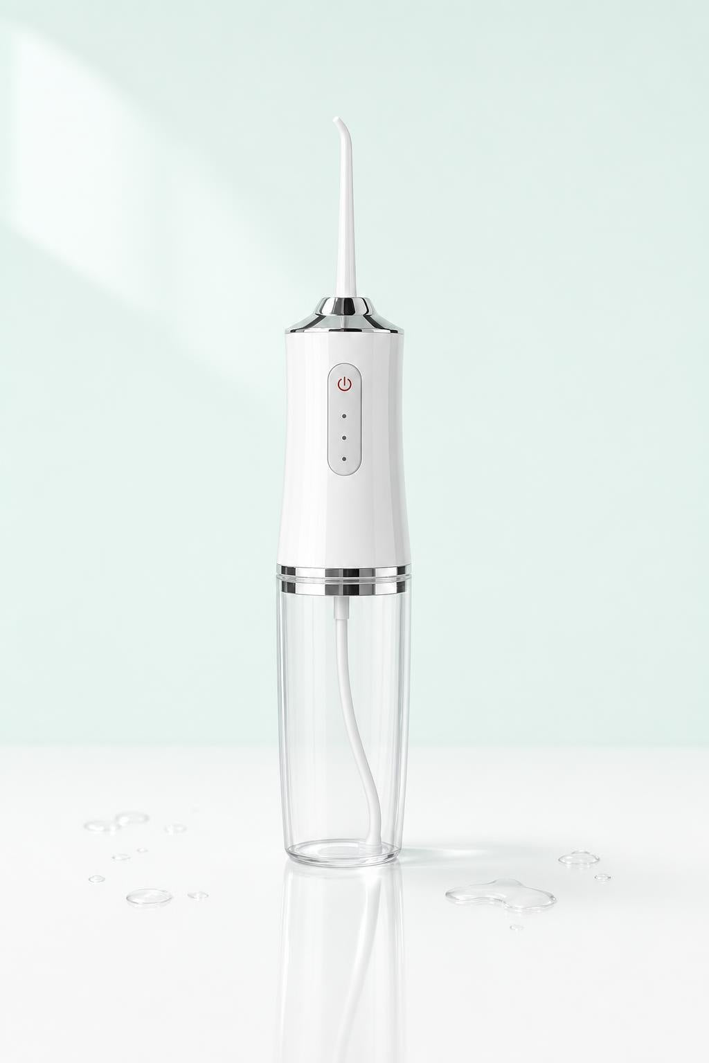 Irrigador dental portátil HydroDentClean blanco